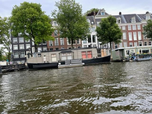 Houseboat Amstel River Studio Amesterdão Exterior foto